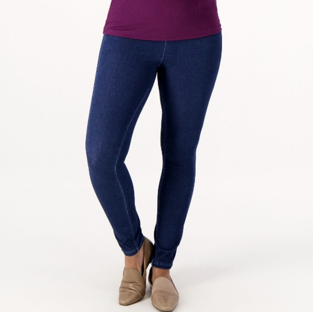 FALL FASHION NEW ENCORE IDINA MENZEL 3X Stretchy Denim Jean Leggings
